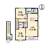 シャーメゾン アドニス Ⅱ棟の間取り画像