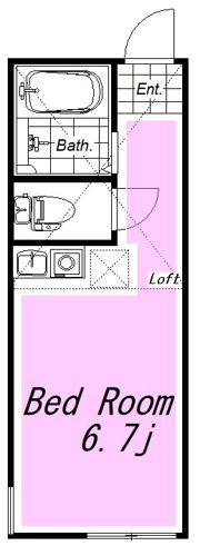 ユナイト日の出ゴルゴンゾーラの間取り画像
