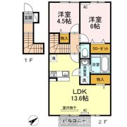 フェリースの間取り画像