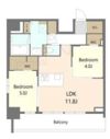 S-RESIDENCE松屋町asenceの間取り画像
