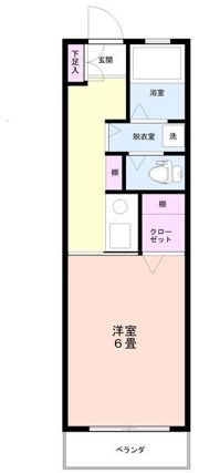ファブール志木Ⅰの間取り画像