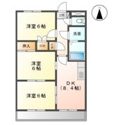 プレジデント岩沼の間取り画像