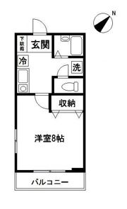 グリーンウエストの間取り画像