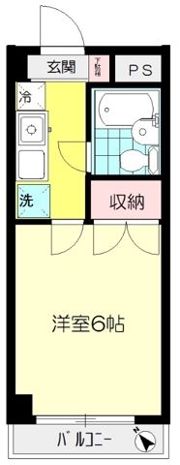第2レジデンス初の間取り画像
