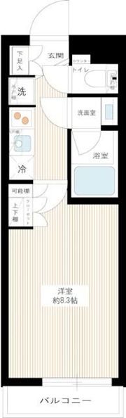 ARCOBALENO ITABASHISAKURAGAWAの間取り画像