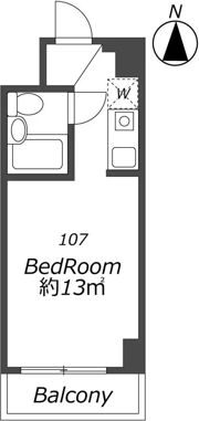 パレスハイツ津田沼の間取り画像