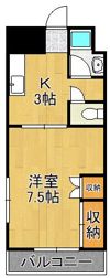 美峰ハイツの間取り画像