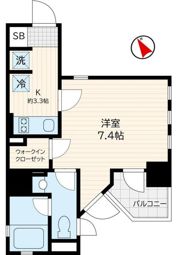 パークプレミア門前仲町の間取り画像