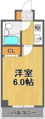 ダイニチ館F17の間取り画像
