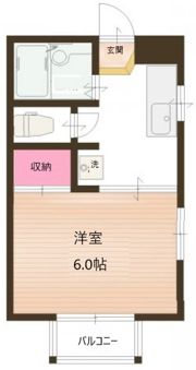 サマックスの間取り画像