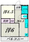 池第一コーポの間取り画像