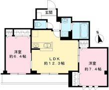 トゥインクル ヴィータの間取り画像