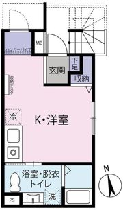 ファブール上野稲荷町の間取り画像