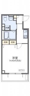 レオパレス香行苑1号の間取り画像