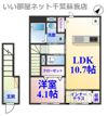 ガルデ寒川の間取り画像