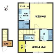 ラ シャンス桜谷の間取り画像