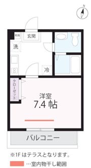 QUIET CRAB HOUSE 鶴見浅野（仮）の間取り画像