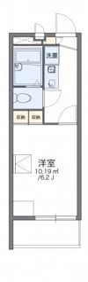 レオパレスメルベーユ緑橋の間取り画像