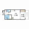 ラシュレエグゼ夕陽丘の間取り画像