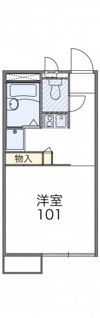 レオパレスブルームの間取り画像