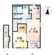 シティハイツABEⅥの間取り画像