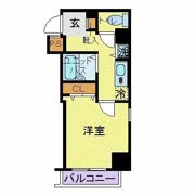 スカイコート芝壱番館の間取り画像