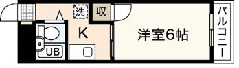 ウイング五日市駅前B棟の間取り画像