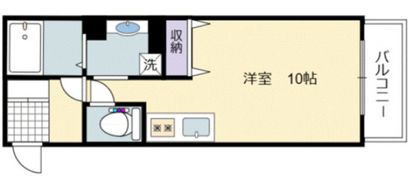 鶴見橋Grandeの間取り画像