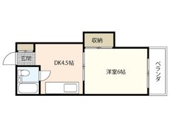 マンションシバタの間取り画像