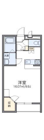 レオパレスグランドカメリアⅦの間取り画像