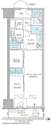 パークアクシス品川天王洲アイルの間取り画像