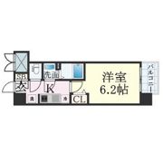 プレサンスOSAKA三国ネオスの間取り画像