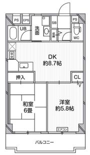 T’s garden一橋学園の間取り画像