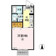 コンフォート玉名の間取り画像