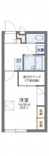 レオパレス太勇Ⅱの間取り画像
