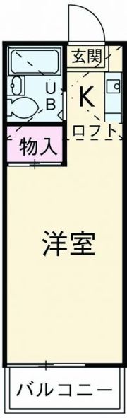 プラザ・ドゥ・スプリングの間取り画像