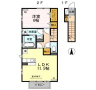 D-room萩原の間取り画像