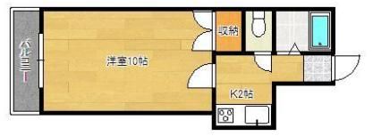 オアシス城野 A棟の間取り画像