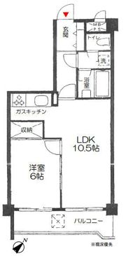 ライオンズマンション吉祥寺第6の間取り画像