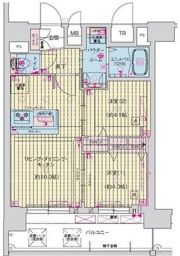 プレサンス大正エミナンスの間取り画像