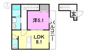 ACTY祇園の間取り画像