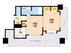 エステートモア薬院倶楽部の間取り画像