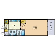 ローズモント・フレア天神南の間取り画像