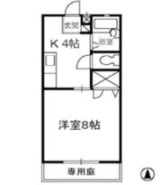 エスポワール都Ⅱの間取り画像