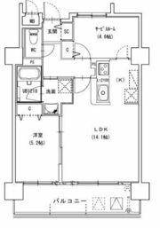 SUN FOREST 鹿田の間取り画像