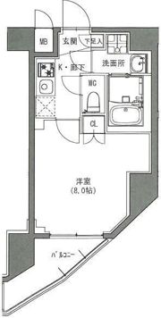 S－RESIDENCE雑司が谷の間取り画像