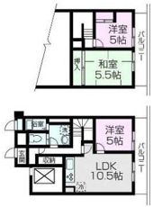 ピオーネの間取り画像