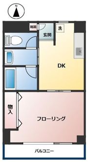 エルエスパシオの間取り画像