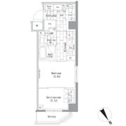 ザ・パークハビオ横浜山手の間取り画像