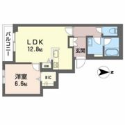 セレスト府中の間取り画像